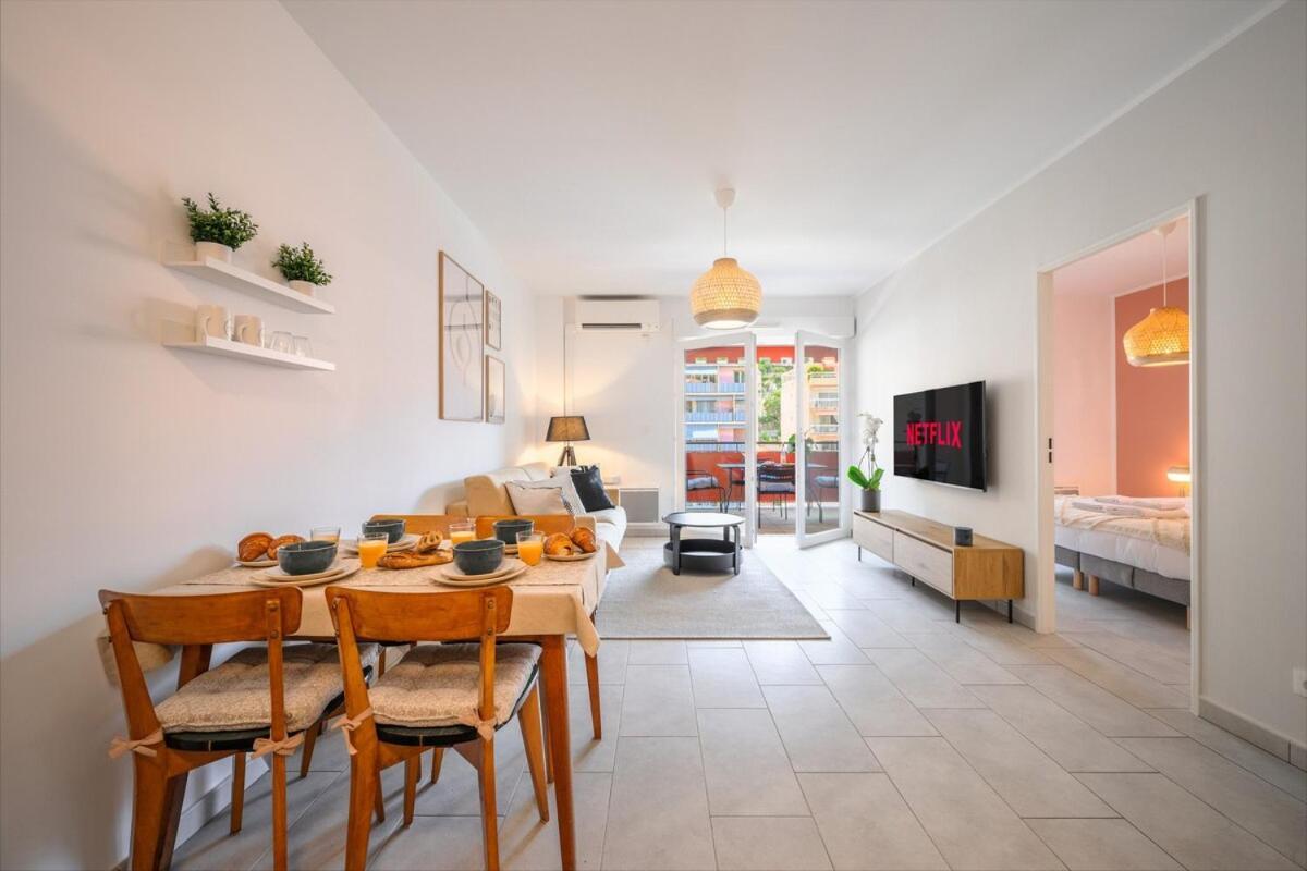 Appartamento Le Coq Wagner - Garage - Swimming Pool Mentone Esterno foto