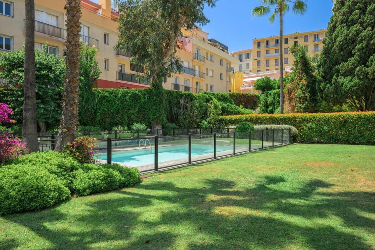 Appartamento Le Coq Wagner - Garage - Swimming Pool Mentone Esterno foto